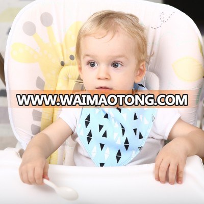 Waimaotong whole sales organic cotton baby bibs for drooling and teething