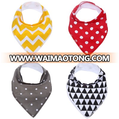 Waimaotong hot sales baby bandana bibs with wholesale