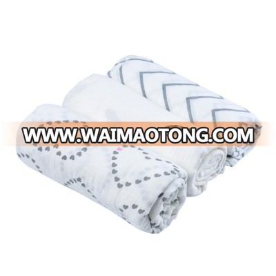 Organic Cotton Baby Swaddle Wraps Hot Selling Muslin Blanket